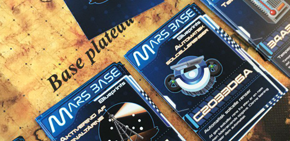 Physical game master cards